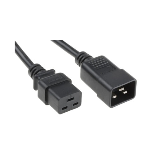 IEC C19 to C20 extension power cords (4)