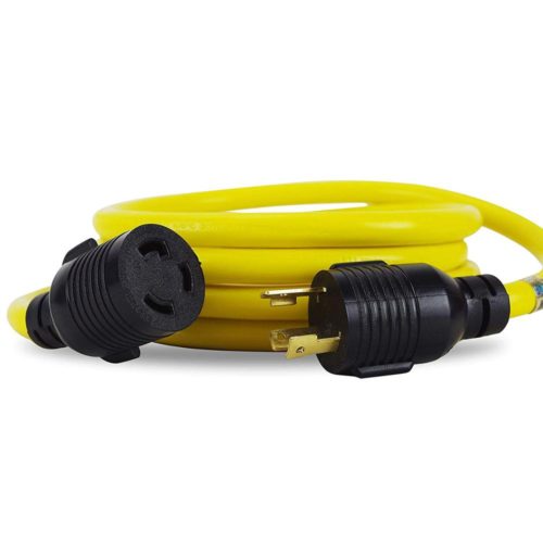 UL Extension Cord L5-30P to L5-30R SJTW 10GUAGE 10FT,HEAVY DUTY-Featuring1